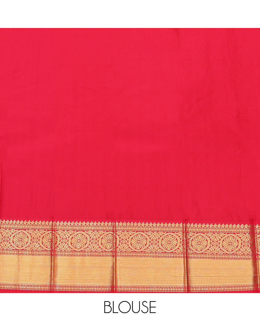 Purple Budget Silk Saree
