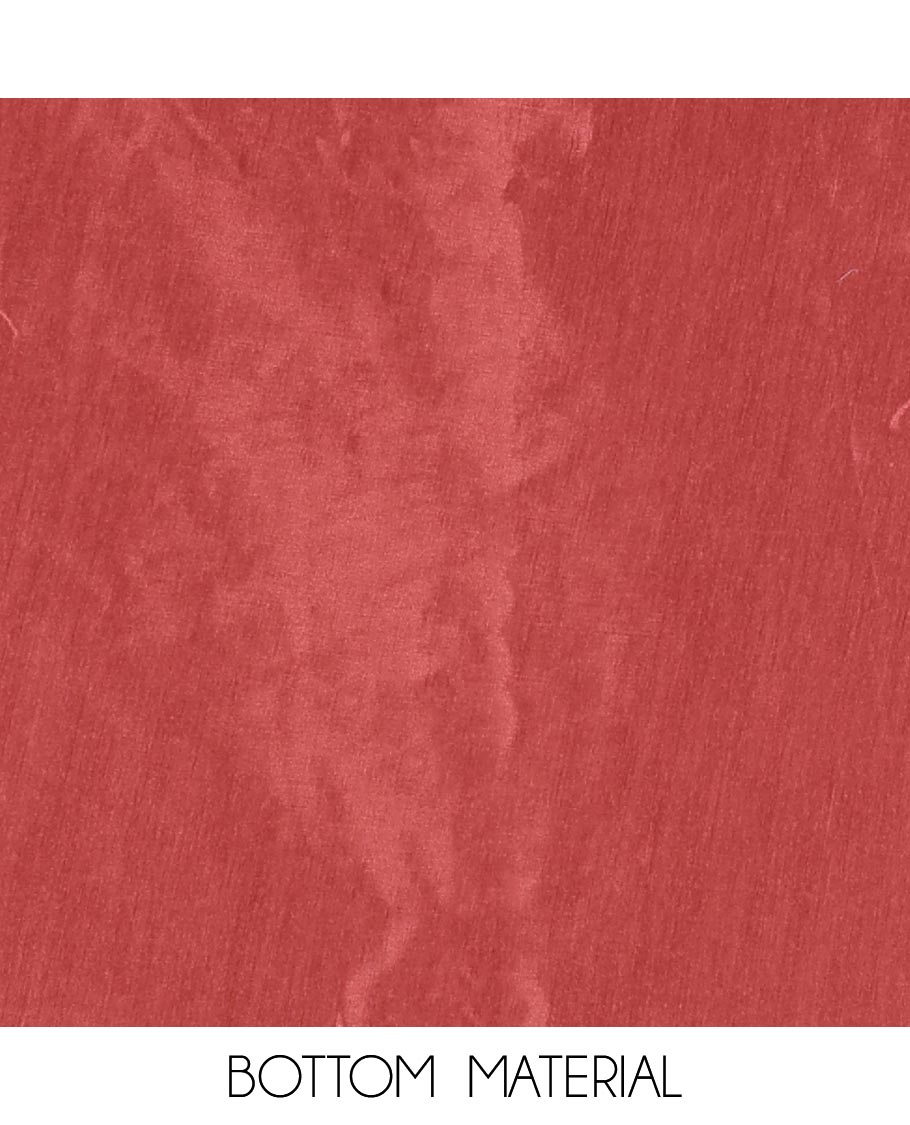 Light peach material churidar set, warli tribe village theme print with mirror work semi-tussar top, plain bottom, and warli tribe village theme print semi-tussar dupatta