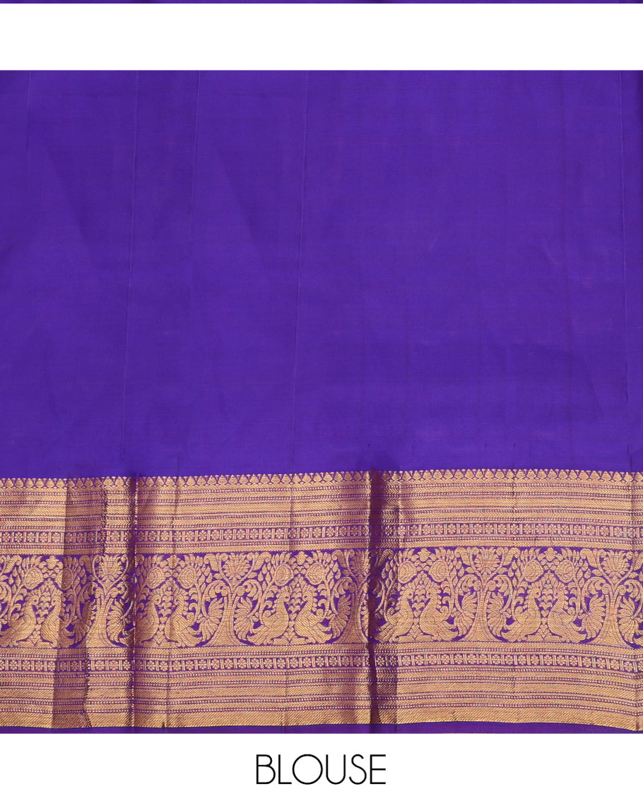 Yellow Pure Silk Half Saree