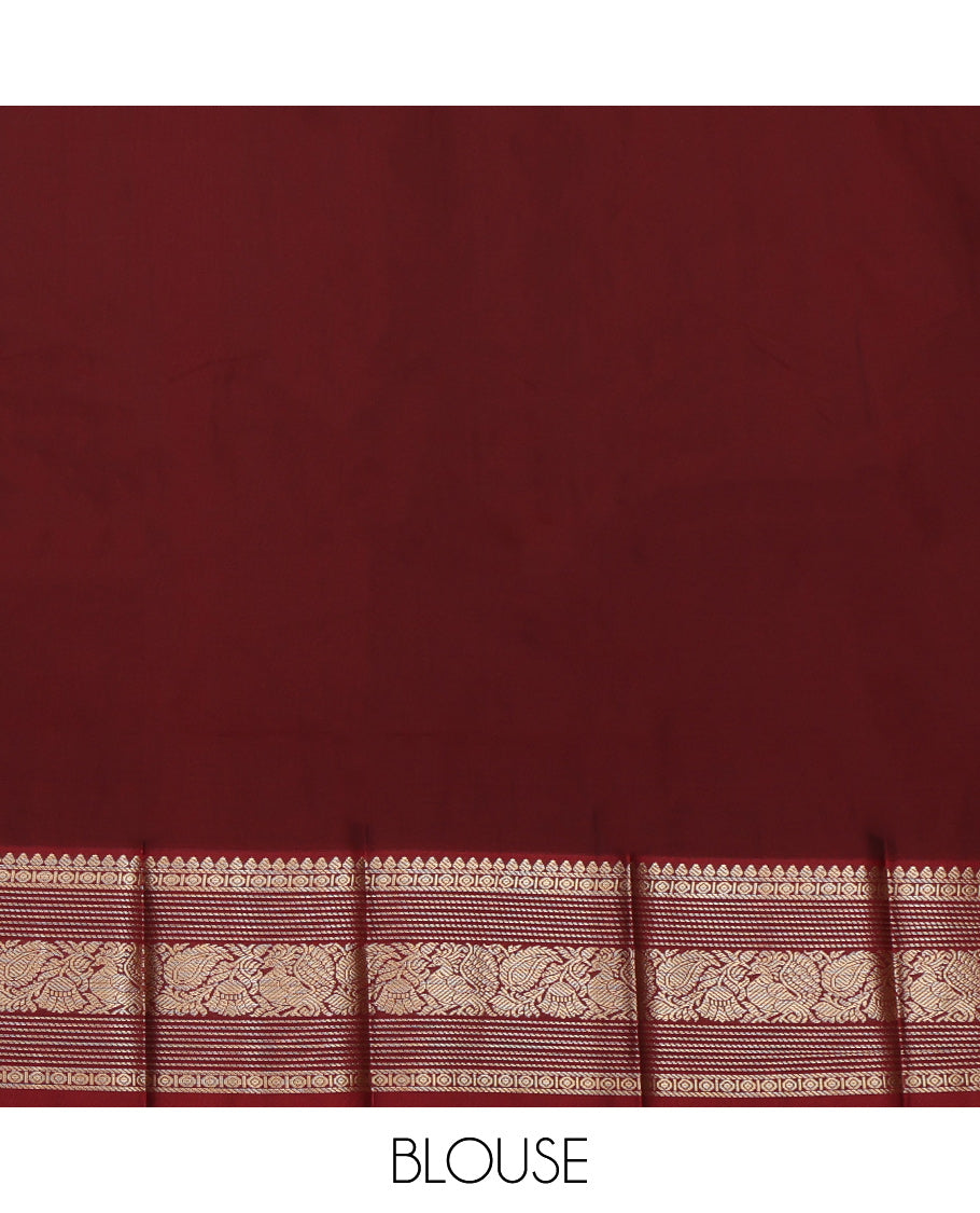 Blue Budget Silk Saree