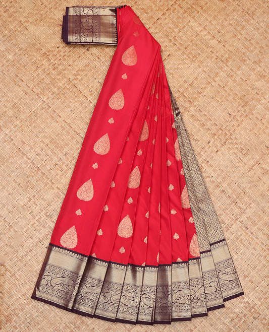 Red Budget Silk Saree