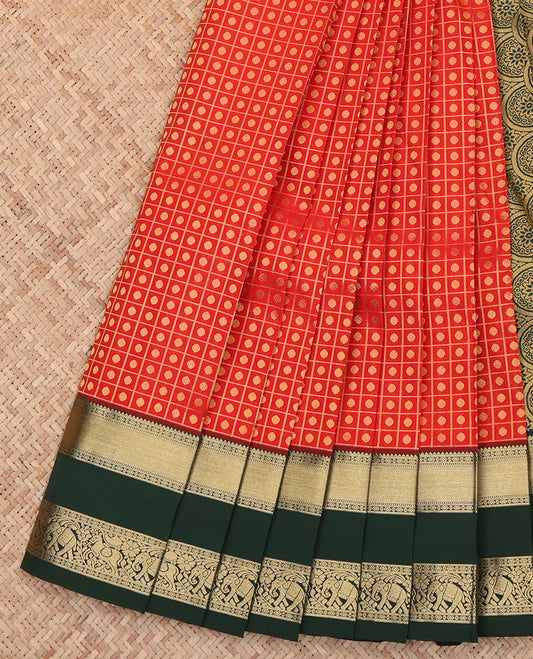 Red Budget Silk Saree