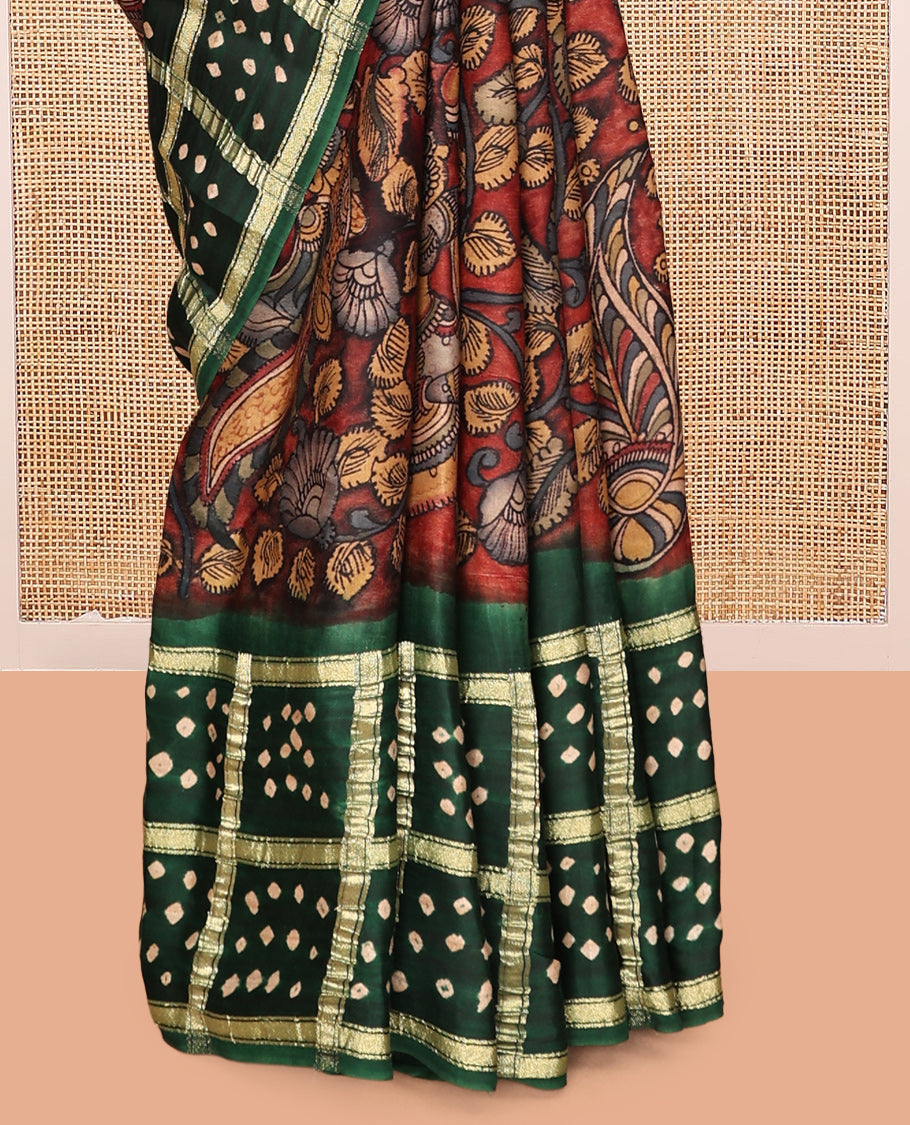 Red Dola Silk