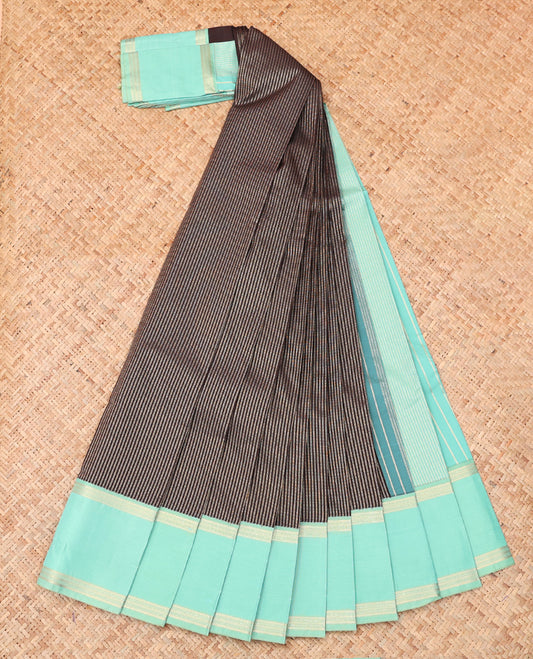 Brown Budget Silk Saree