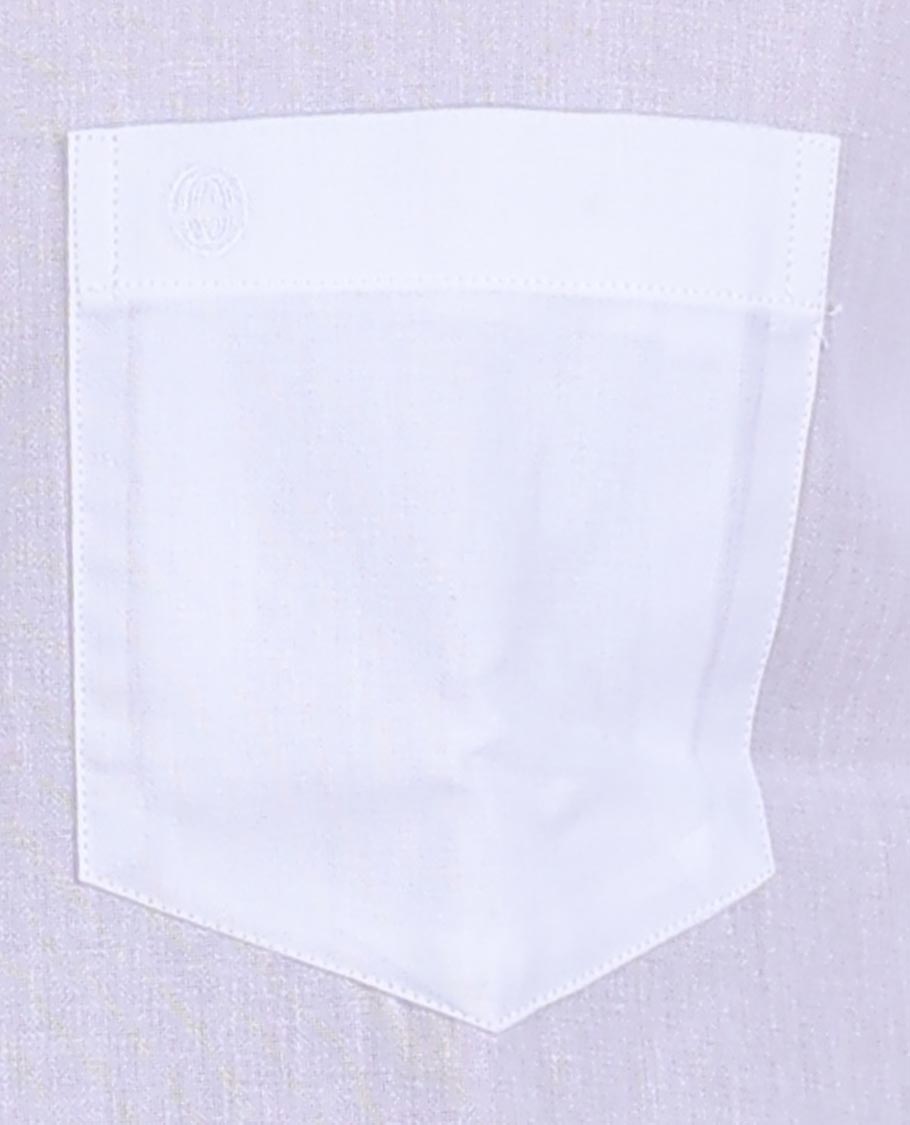 Minister White Anti-stain plain white full-sleeve regular-fit cotton shirt