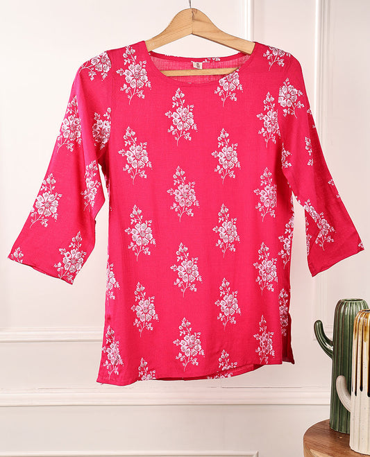 Pink Cotton Top 