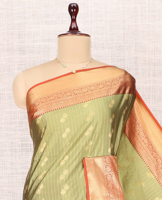 Green Budget Silk Saree
