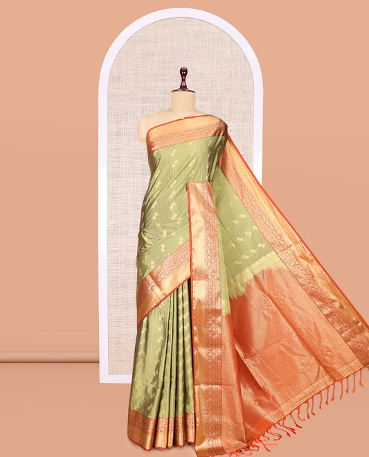 Green Budget Silk Saree
