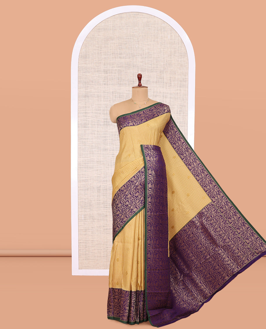Mehendi Fancy Mysore Silk Saree