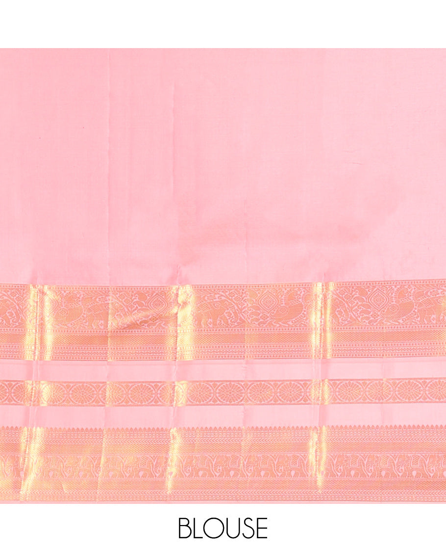 Purple Kanchi Silk