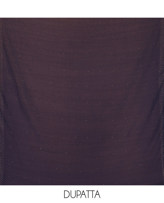 Blue Material Churidar Set, Decorated with Micro-Stone Work on Fox Georgette Top, Comes with a Plain Santoon Bottom, and Is Paired with a Fox Georgette Micro-Stone Work Dupatta