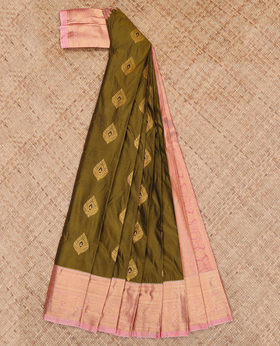 Green Budget Silk Saree
