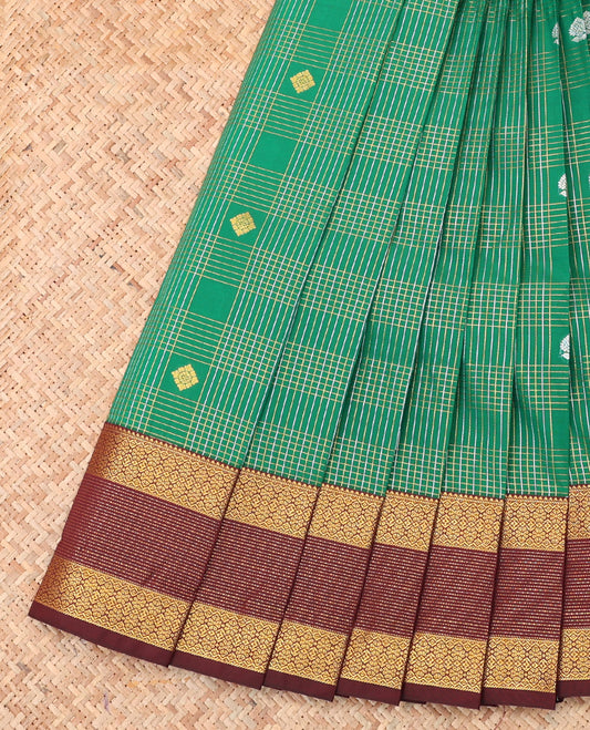 Green Budget Silk Saree
