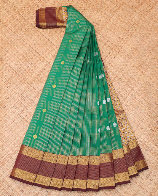 Green Budget Silk Saree
