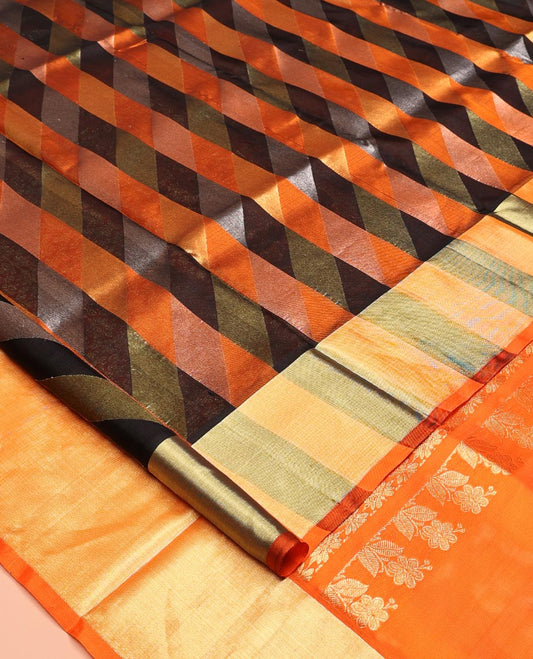Multi-Color Venkatagiri Silk Saree