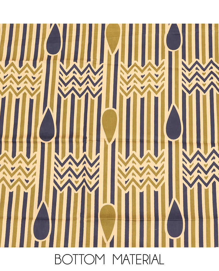 Yellow Cotton Material Churidar Set Featuring Unique Motif Print and Embroidery Top, Geometric Printed Bottom, and Dupatta