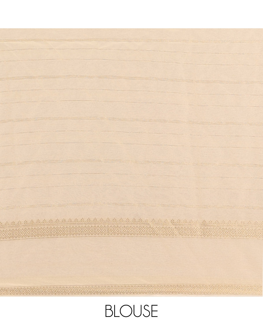 Wine Georgette Saree