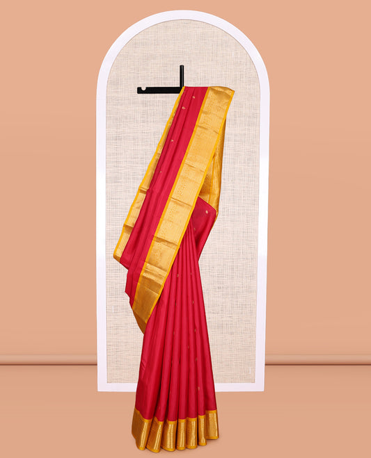 Red Kanchipuram Silk Saree