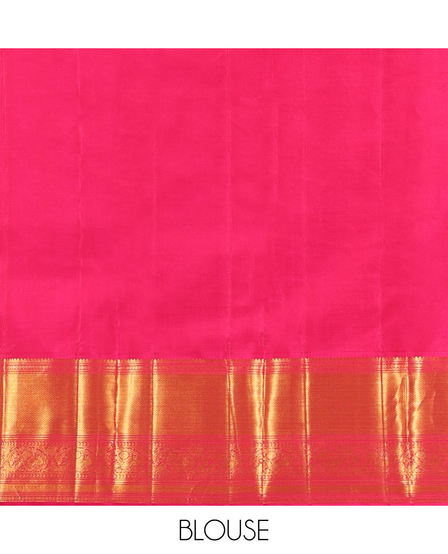Turquoise Kanchi Silk