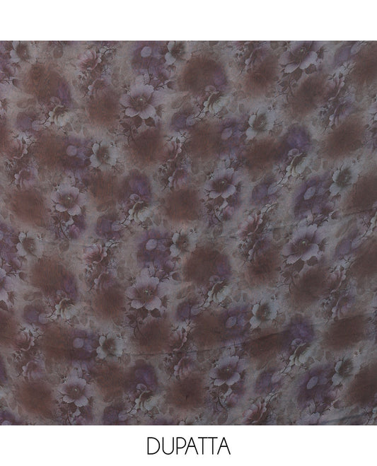 Peacock Green Material Churidar Set, Adorned with Swarovski Stone Work Nc Moss Organza Top, Comes with a Plain Santoon Bottom, and Floral Printed Nc Moss Organza Dupatta