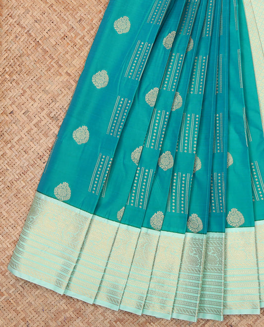 Blue Budget Silk Saree