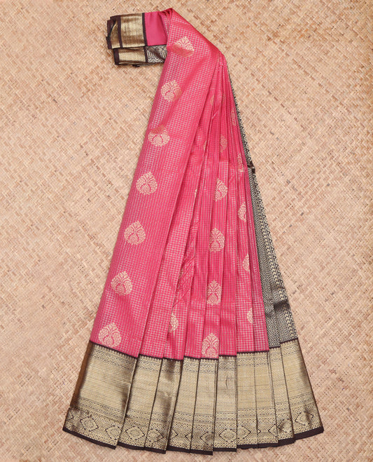 Pink Budget Silk Saree