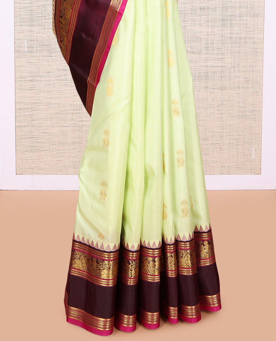 Green Kanchipuram Silk Saree