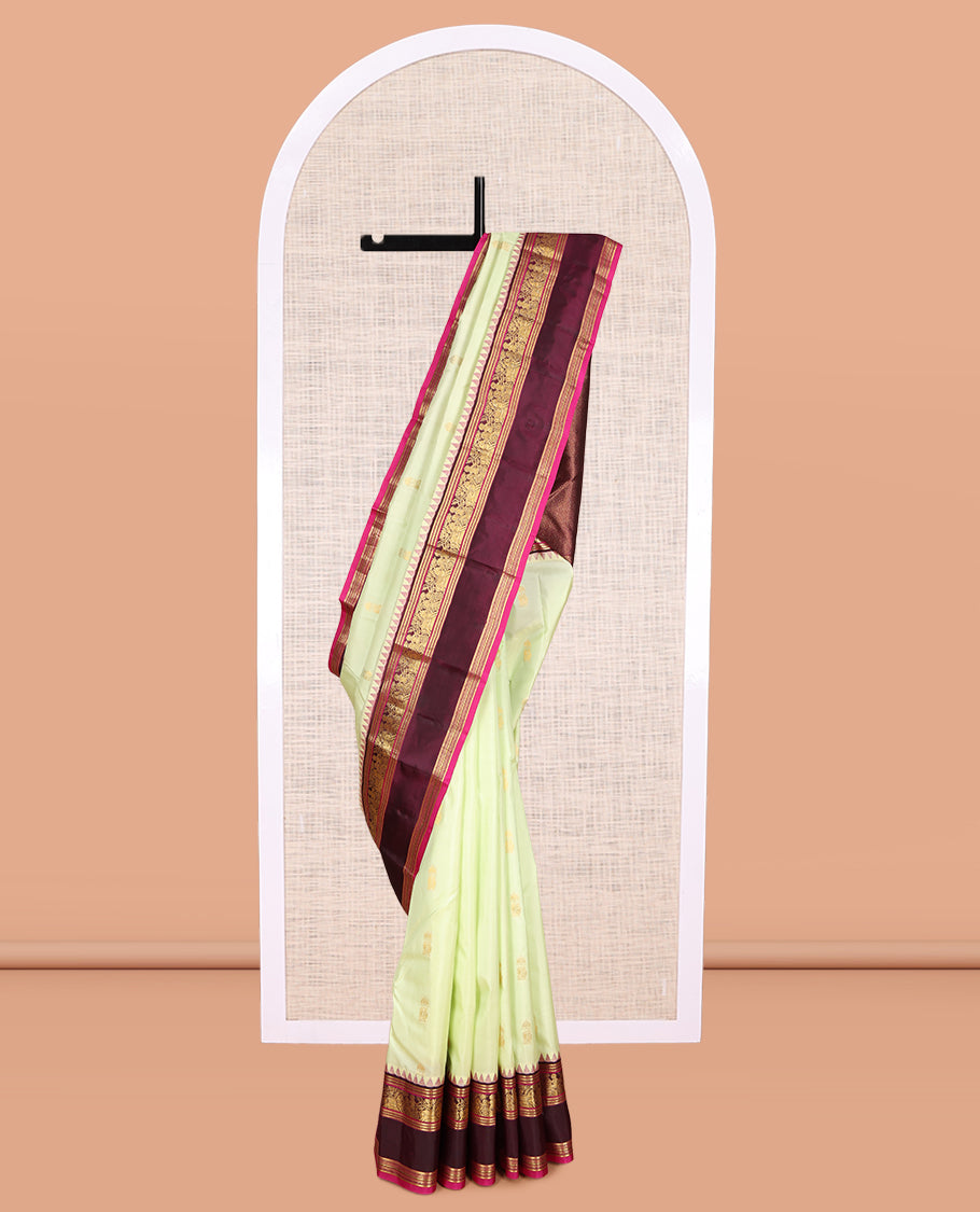 Green Kanchipuram Silk Saree