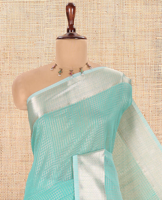 Blue Kota Cotton Saree