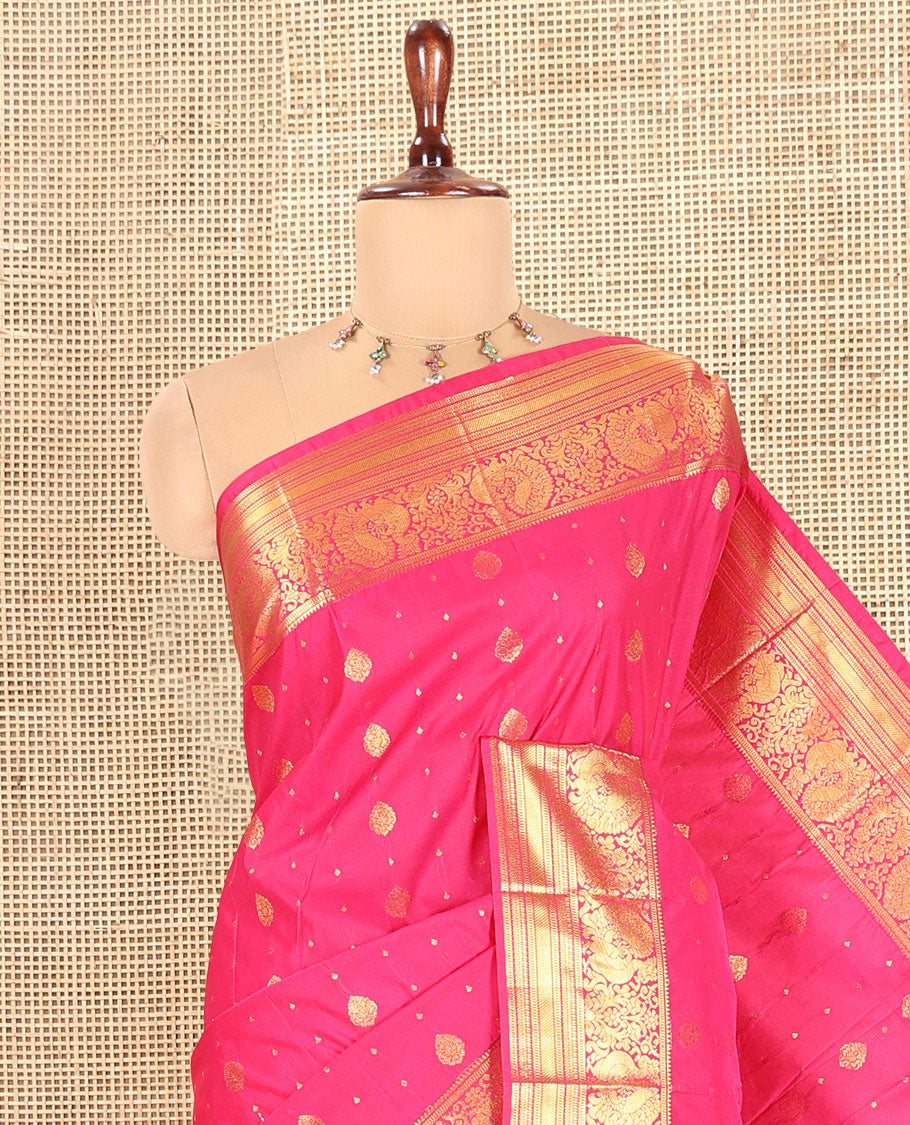 Rani Pink Budget Silk Saree