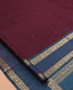 Brown Kanchipuram Chettinad Saree