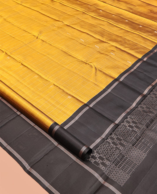 Mustard Mayuri Soft Silk Saree
