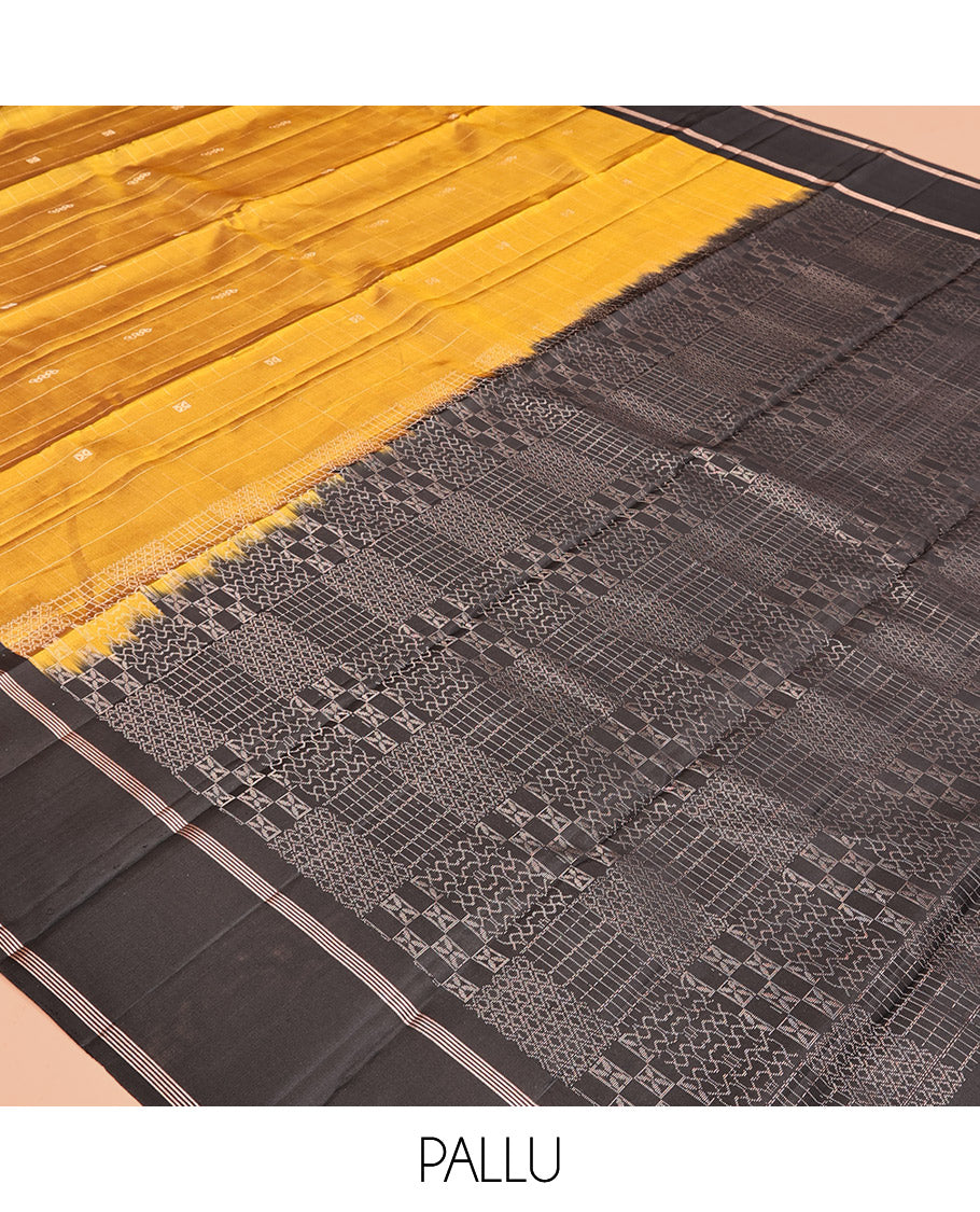 Mustard Mayuri Soft Silk Saree