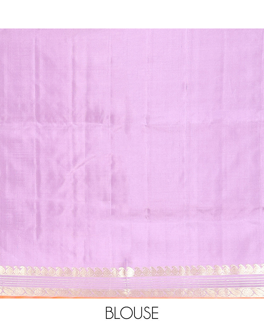 Lavender Venkatagiri Silk Saree