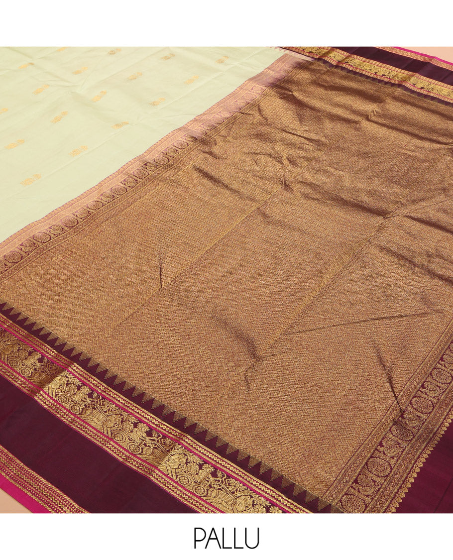 Green Kanchipuram Silk Saree