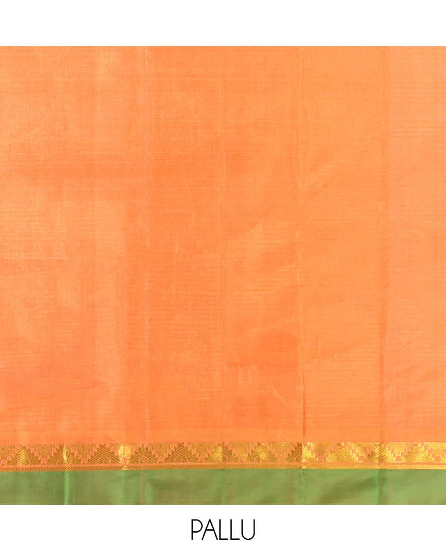 Pink Kanchipuram Silk Saree