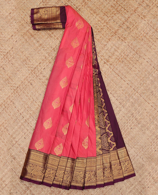 Pink Budget Silk Saree