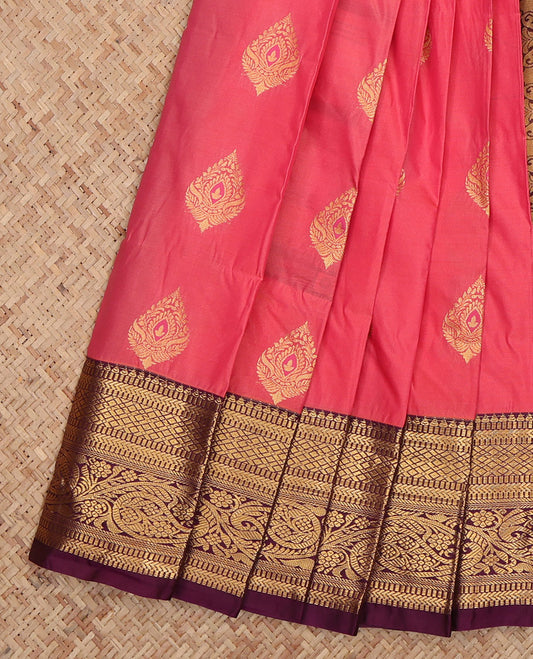 Pink Budget Silk Saree