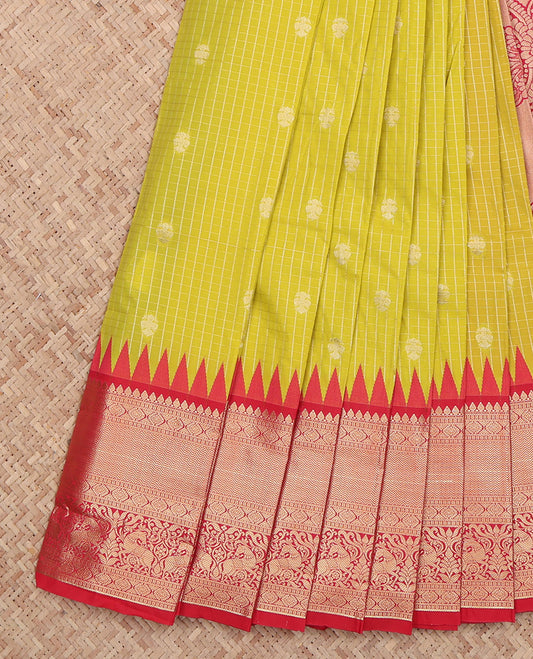 Green Budget Silk Saree