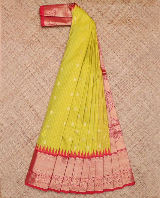 Green Budget Silk Saree
