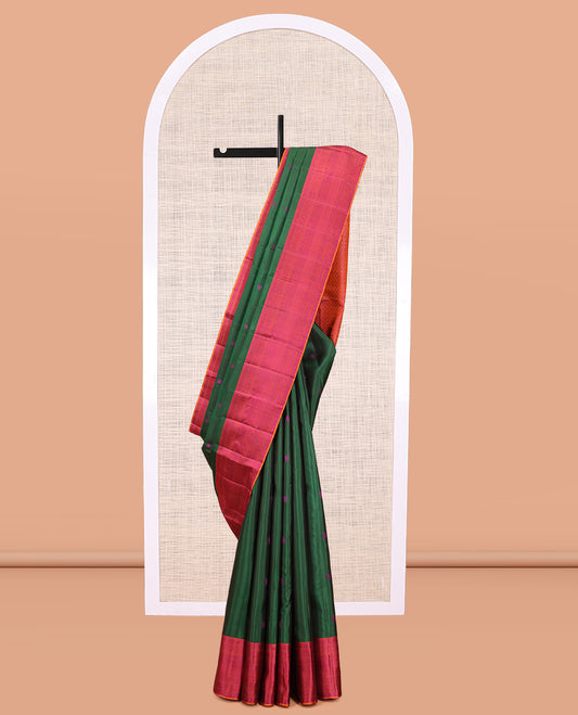 Green Kanchipuram Silk Saree