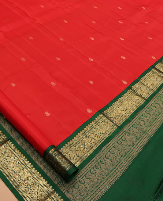 Red Kanchipuram Silk Saree