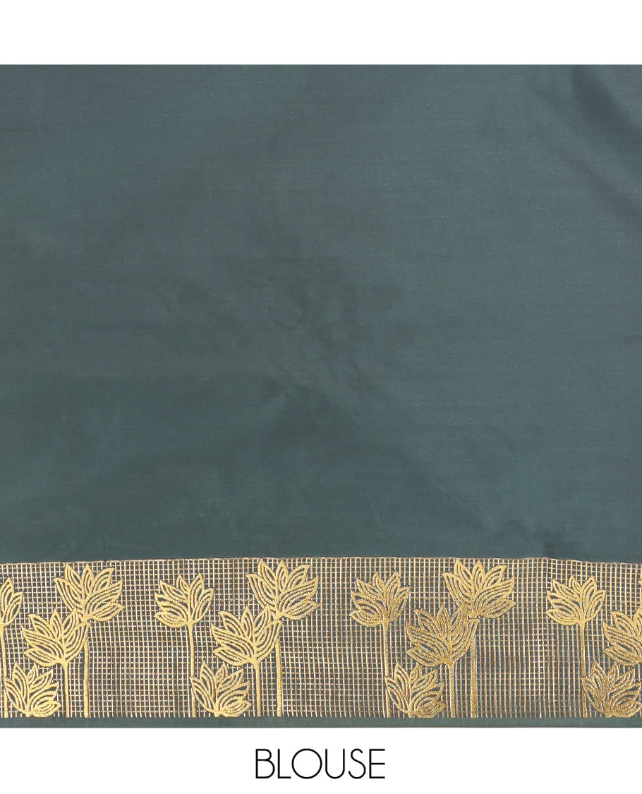Mustard Budget Silk Saree