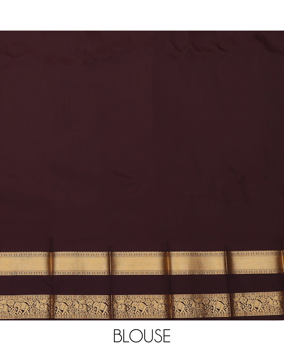 Blue Budget Silk Saree