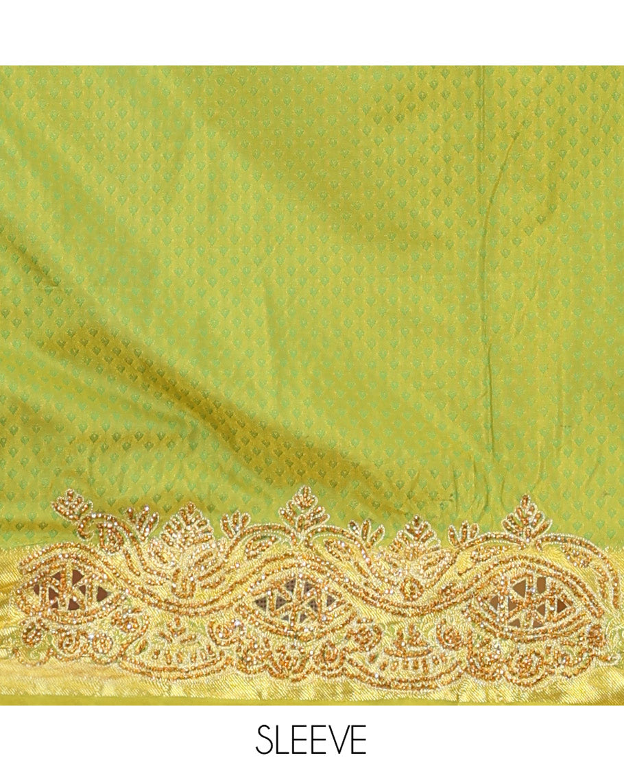 Green Mysore Silk Saree