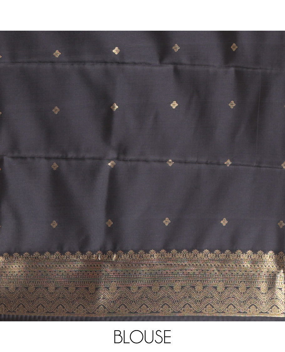 Red Semi-Soft Silk Saree