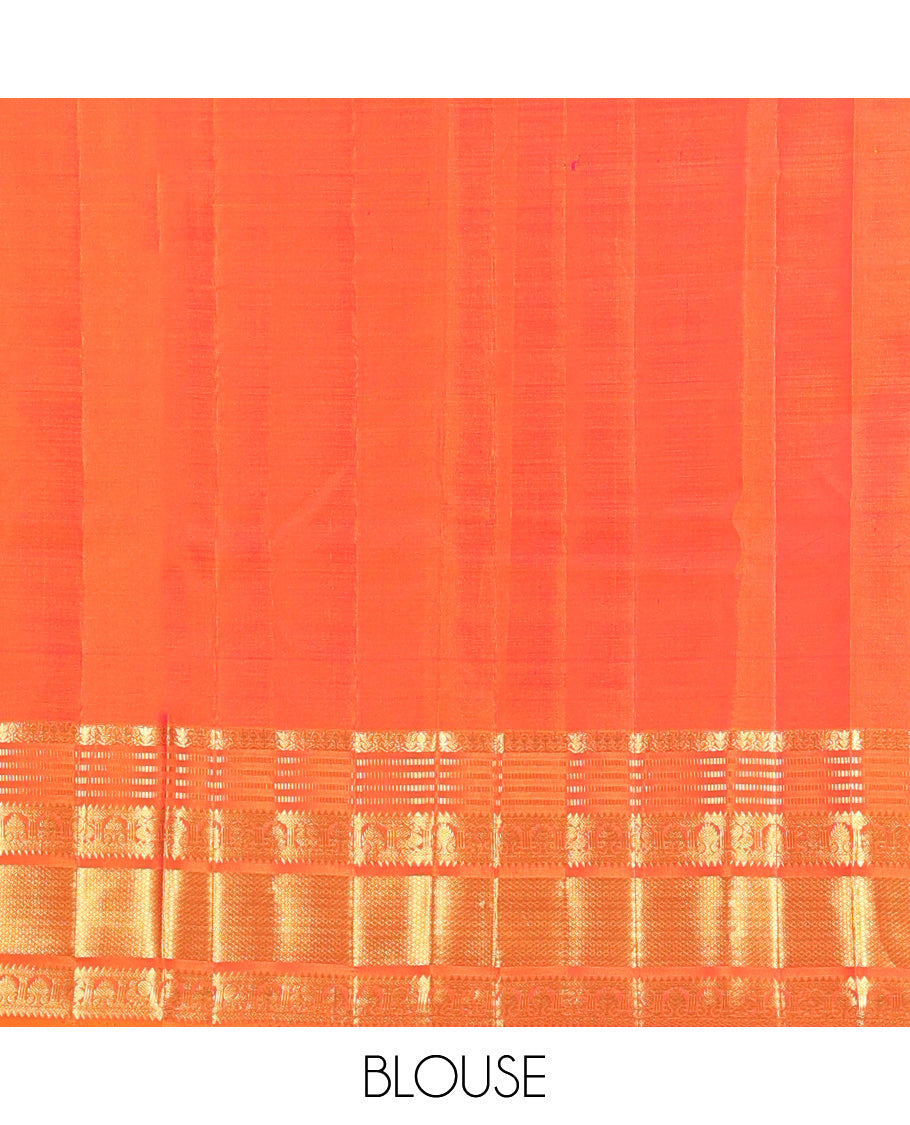 Green Kanchi  Silk