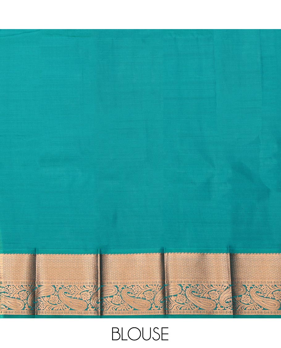 Pink Budget Silk Saree Featuring Jacquard Design, Complemented by a Contrast Traditional Zari Border, Grand Pallu, and a Contrast Blouse