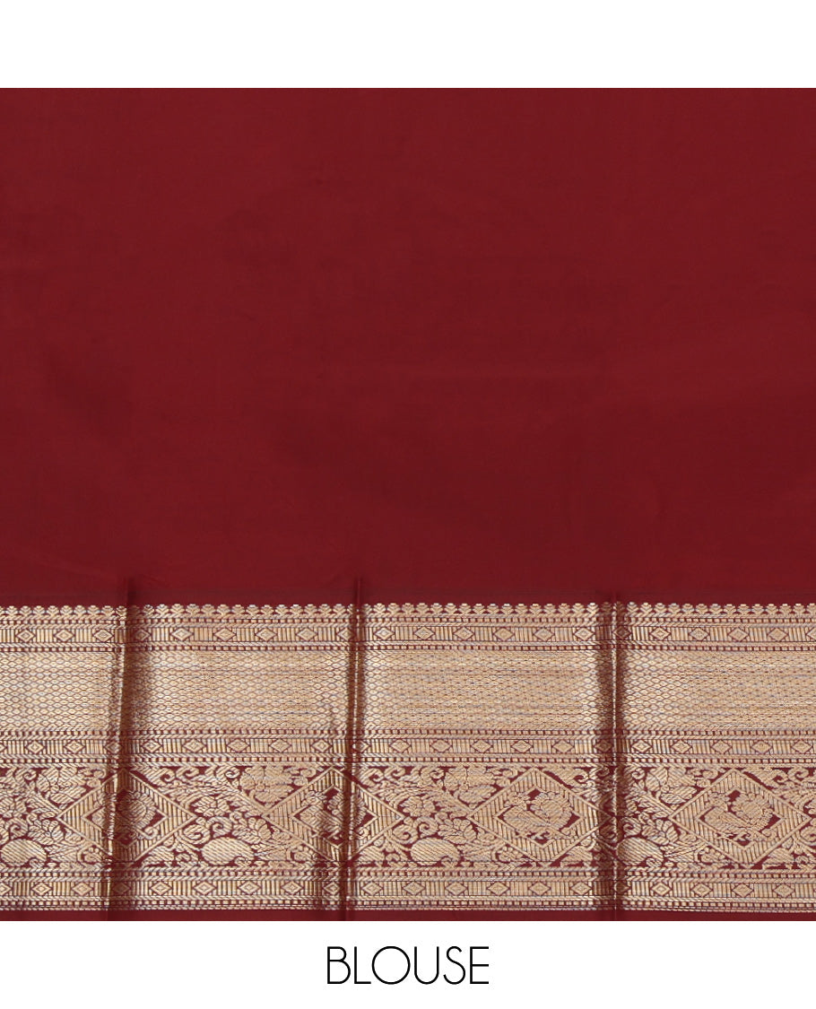 Blue Budget Silk Saree