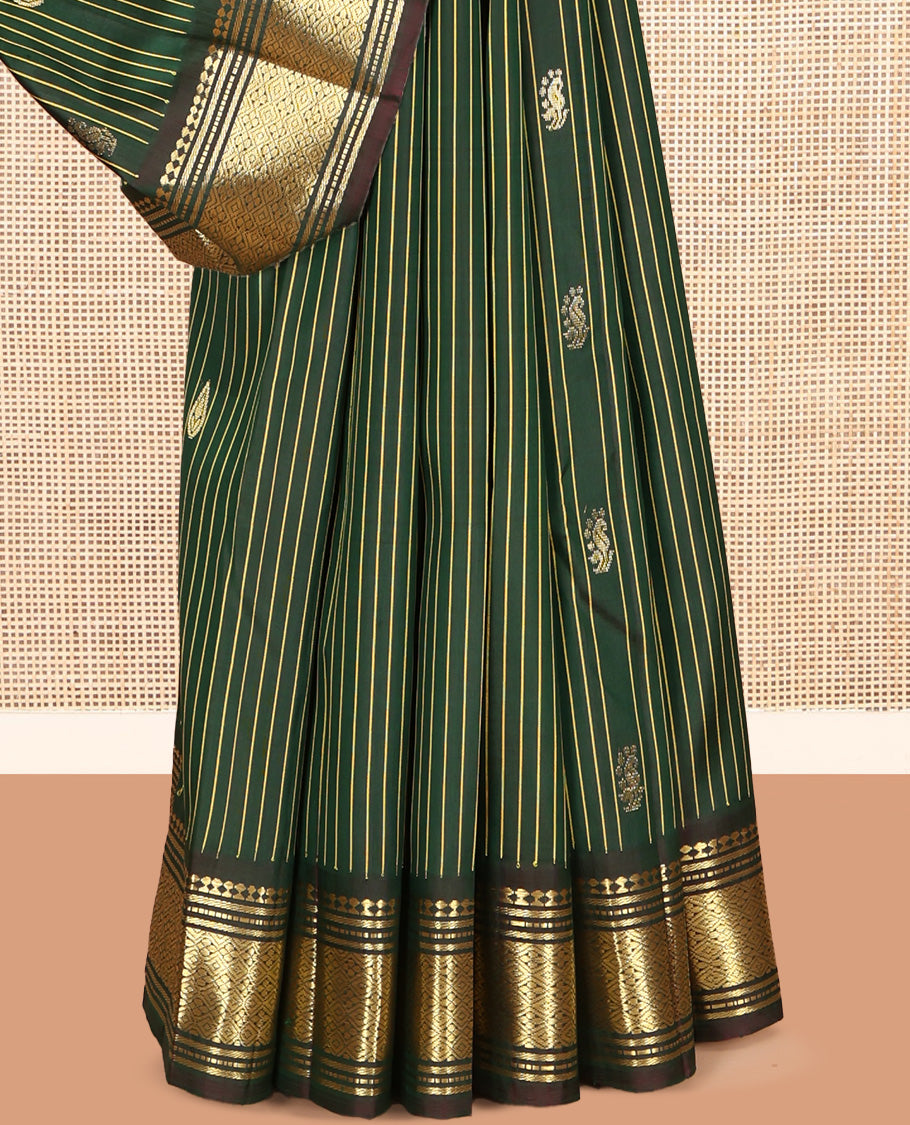 Green Kanchipuram Silk Saree